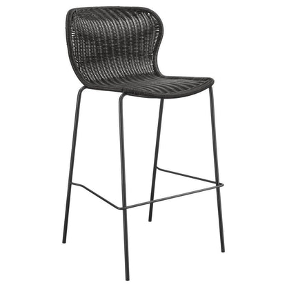 Mckinley - Faux Rattan Metal Chair (Set of 2) CoasterEssence