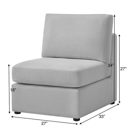 Chauncy - Armless Slipper Chair Ridgecrest Home