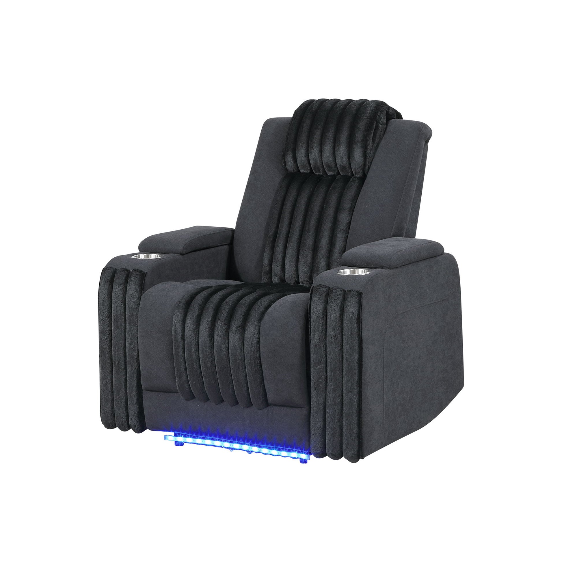 Duran - Power Recliner With Power Headrest Global Furniture USA