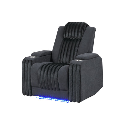 Duran - Power Recliner With Power Headrest Global Furniture USA