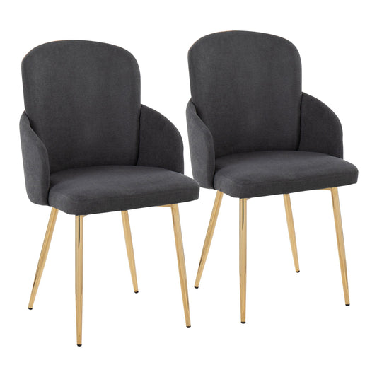 Dahlia - Contemporary Dining Chair (Set of 2) Lumi Source