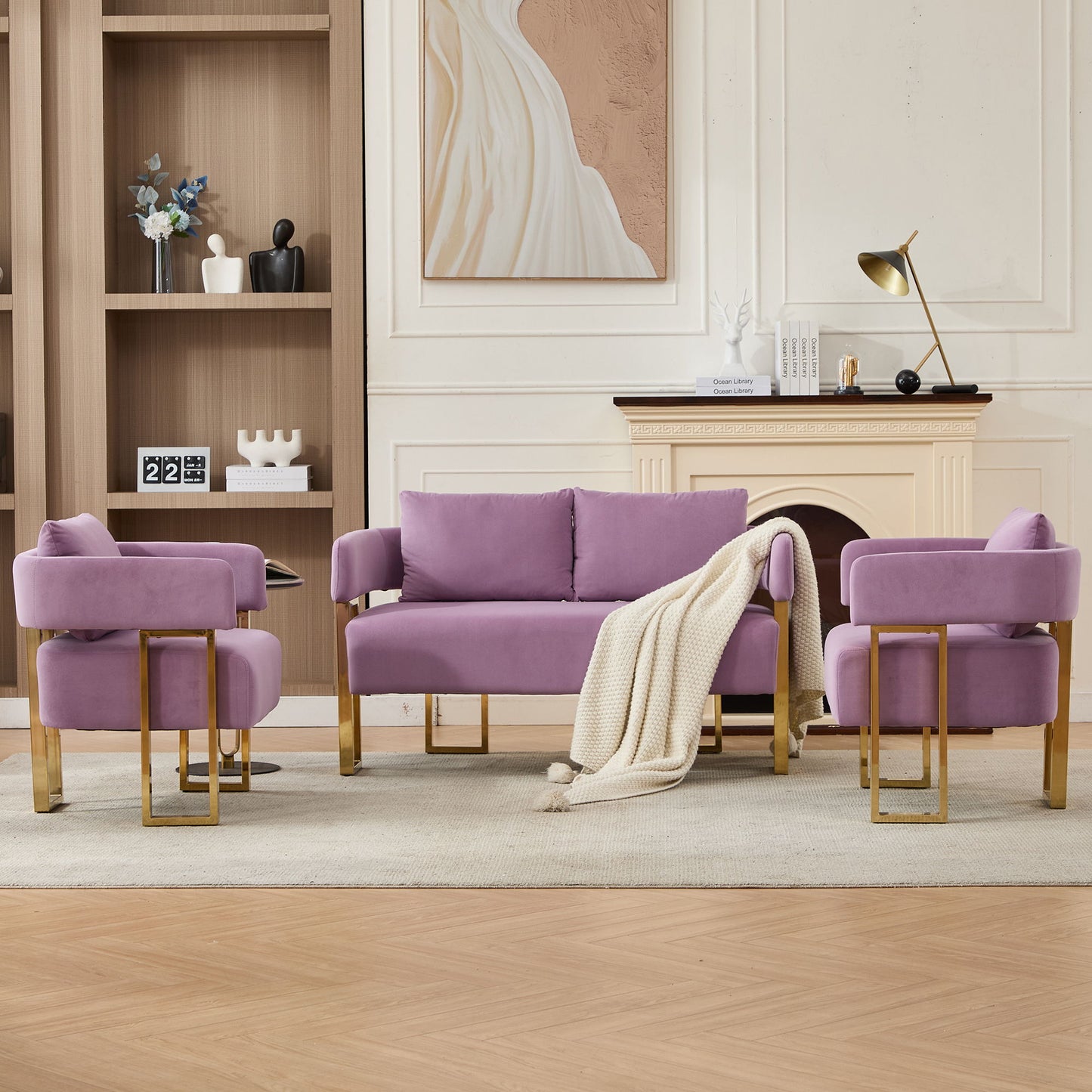 Decorative Upholstered Side Chair For Living Room Home Essentials
