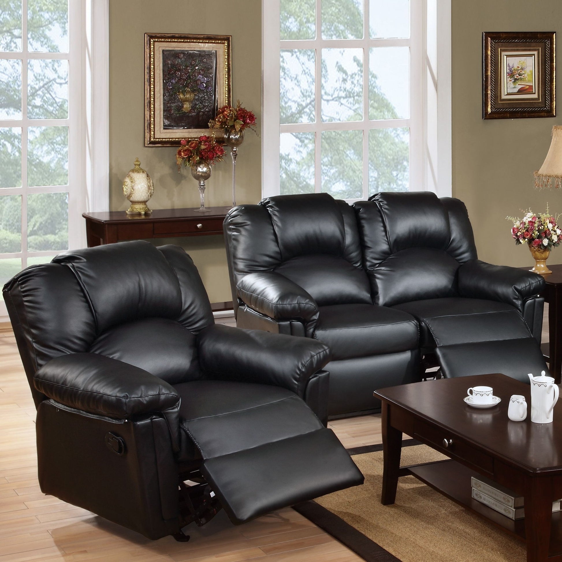 Modern Living Room Set, Cushion Backrest And Pillow Armrest Home Essentials