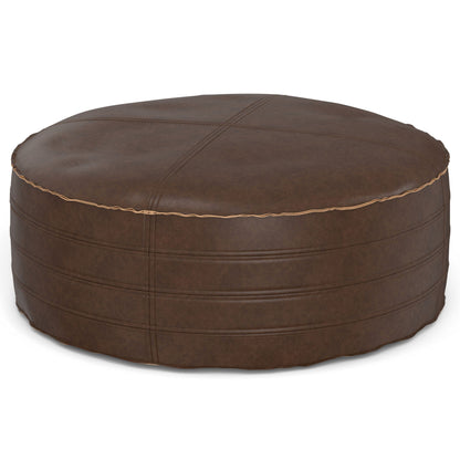 Brody - Round Pouf Simpli-Home