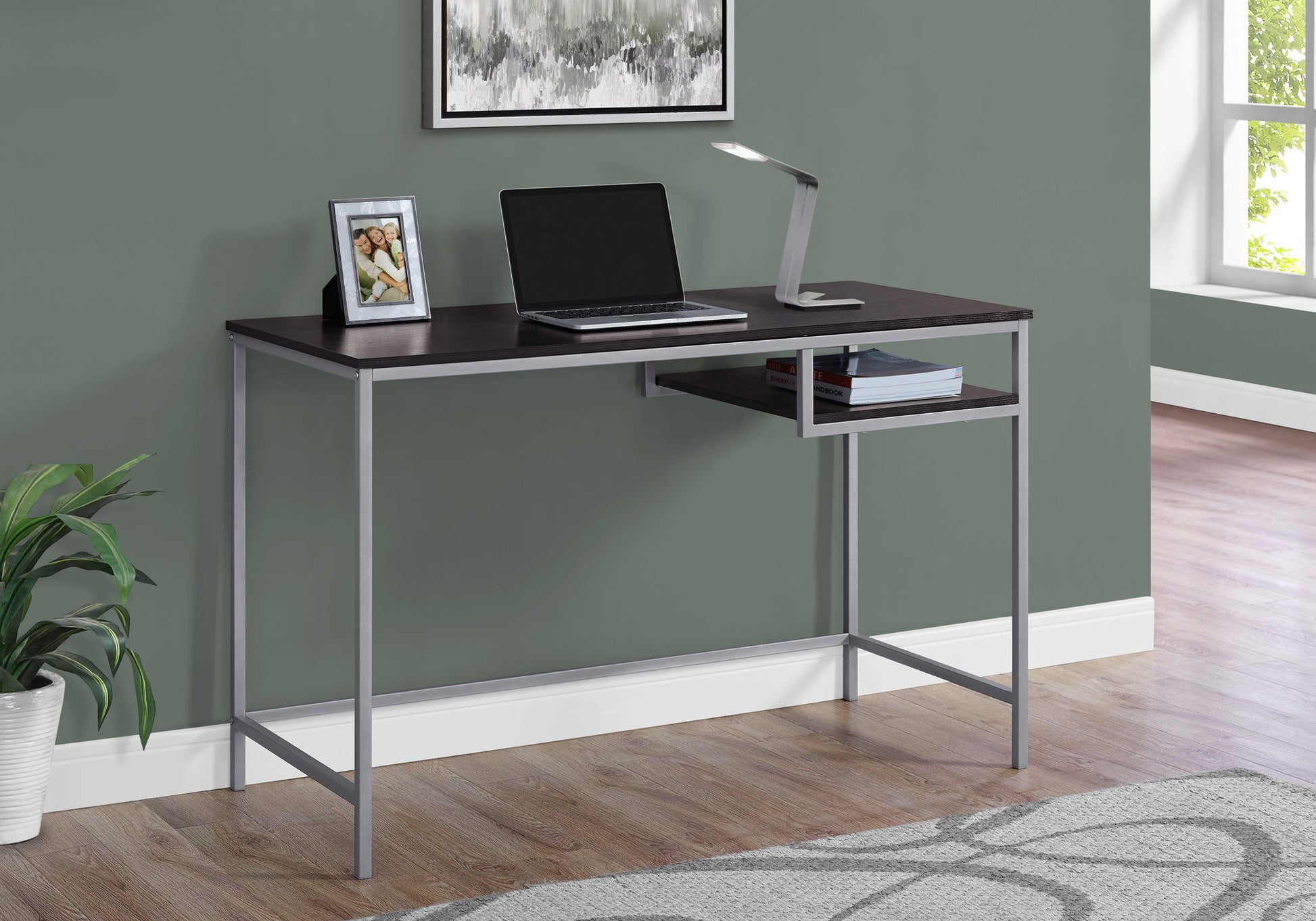Computer Desk For Home Office, Compact Modern Design, Contemporary & Modern 8th Street