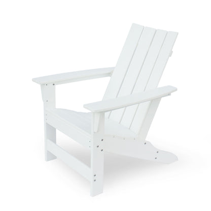 Enigmara - Outdoor High Density Resin Adirondack Chair Noble House