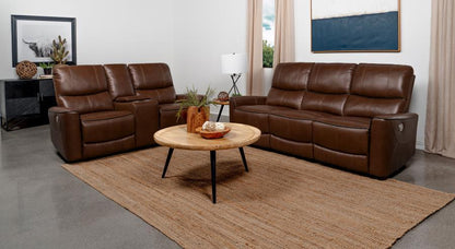 Greenfield - Power Reclining Sofa Set Coaster Fine Furniture