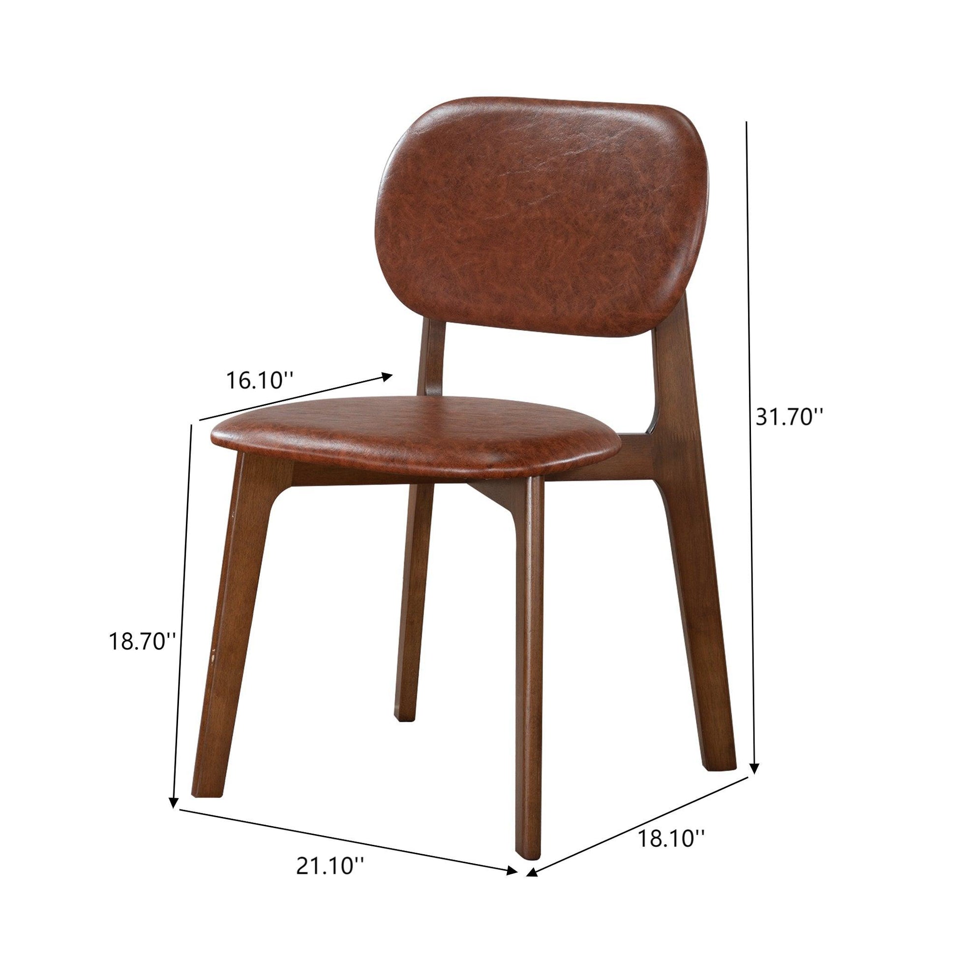Kelsey - Stylish Dining Chair (Set of 2) Ashcroft Furniture