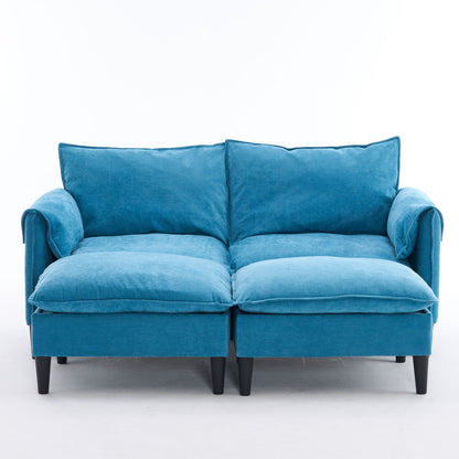 Convertible Combination Sofa With Footstools With Storage Home Essentials