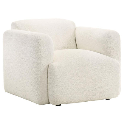 Dorset - Fabric Upholstered Round Track Arm Accent Chair Coaster Fine Furniture