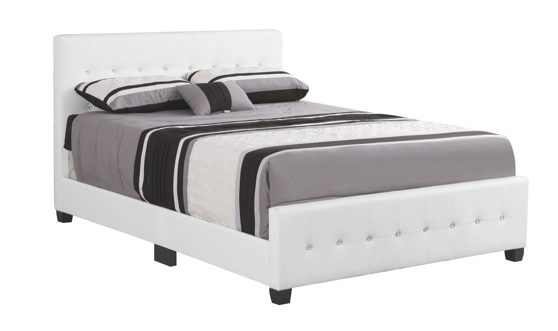 Stylish Transitional Bed Glory Furniture