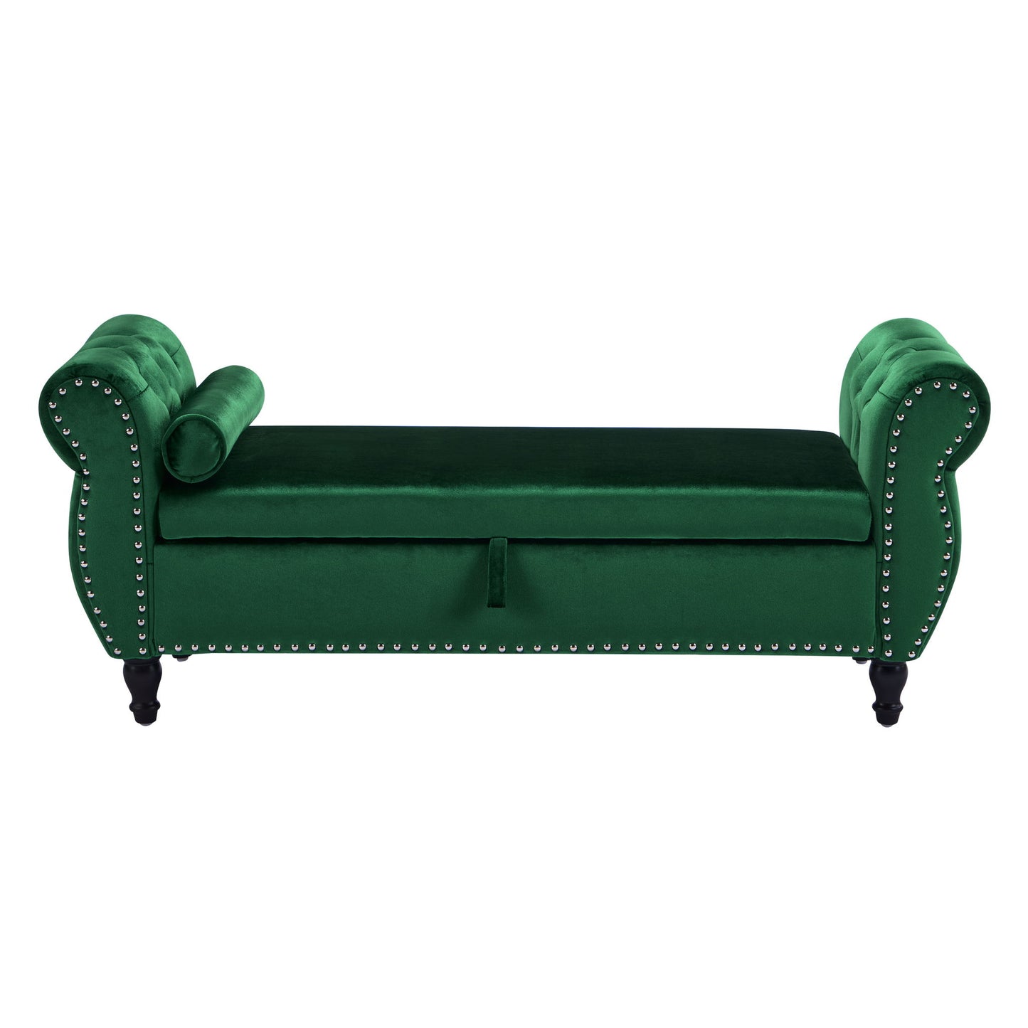 Luxurious Multifunctional Storage Ottoman Bench With Pillow Noble House