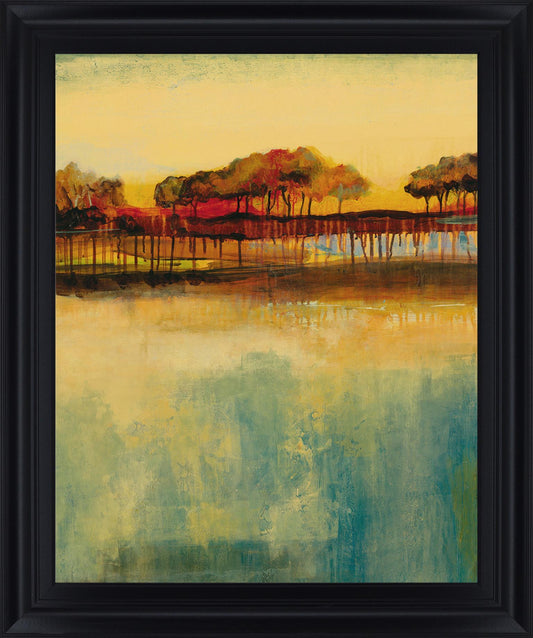 Sunrise Reflection - 28" x 34" Framed Wall Art Classy Art