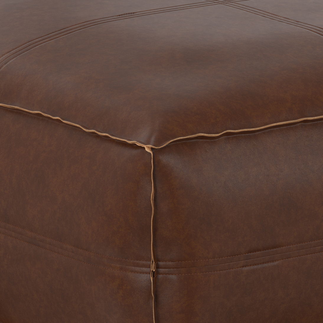 Brody - Large Square, Coffee Table Pouf Simpli-Home
