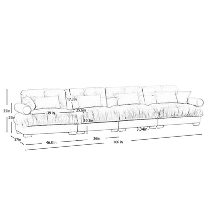 Super Comfort Oversized Modular Sectional Sofa Home Essentials