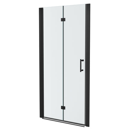 Fold Frameless Shower Door With Tempered Glass Daily Nest