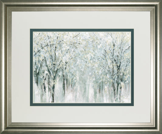 Winter Mist By Carol Robinson - Framed Print Wall Art - White