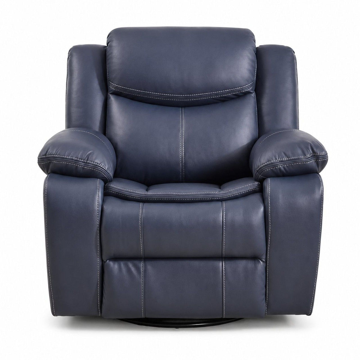 Rocker Recliner Chair With Manual Recline And 360° Swivel Base Home Essentials