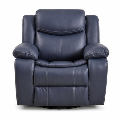 Rocker Recliner Chair With Manual Recline And 360° Swivel Base Home Essentials