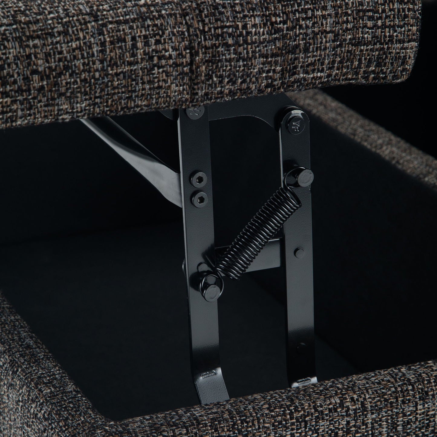 Harrison - Upholstered Coffee Table Storage Ottoman Simpli-Home