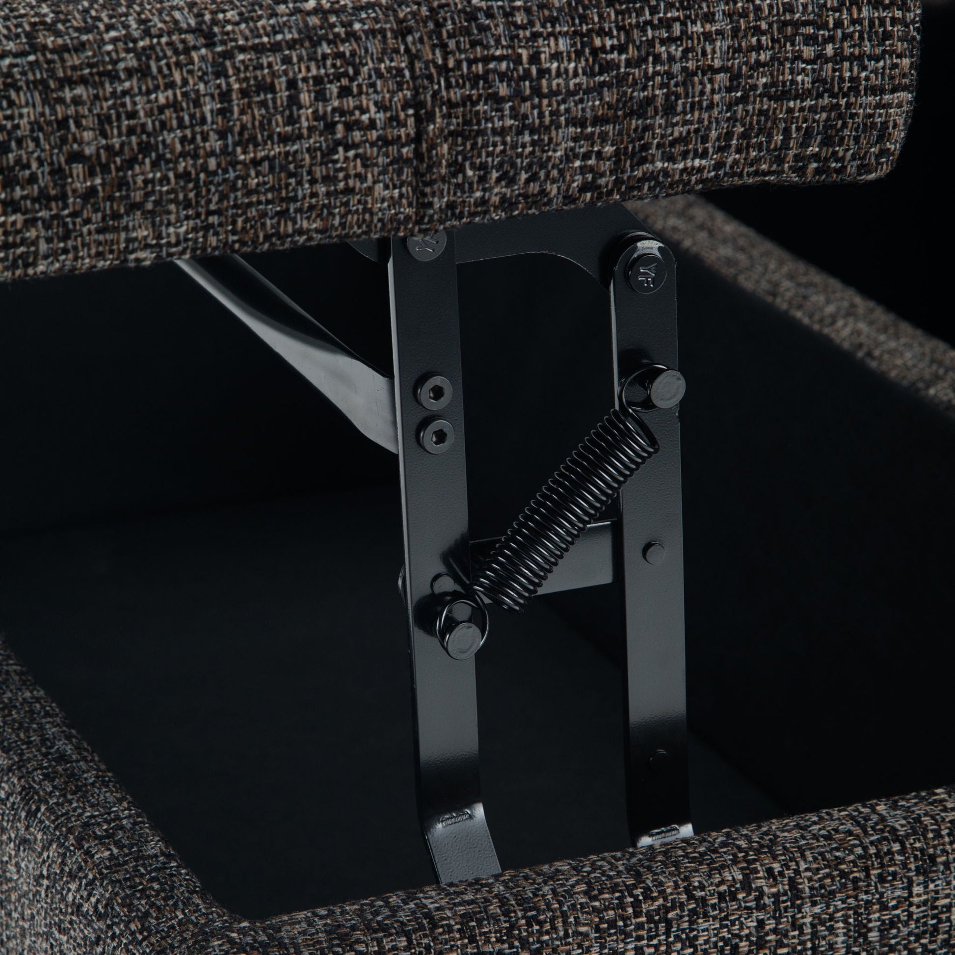 Harrison - Upholstered Coffee Table Storage Ottoman Simpli-Home