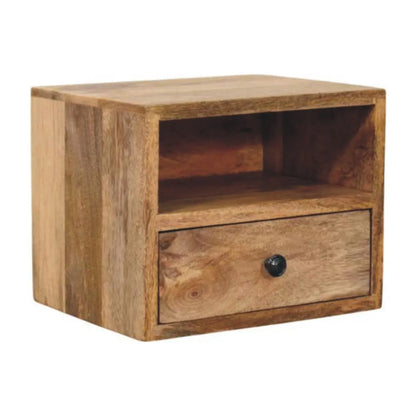 Solis - 1 Drawer Wall Mounted Nightstand Artisan Furniture