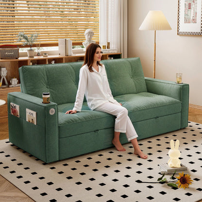 2 In 1 Convertible Sofa Bed For Living Rooms Home Essentials