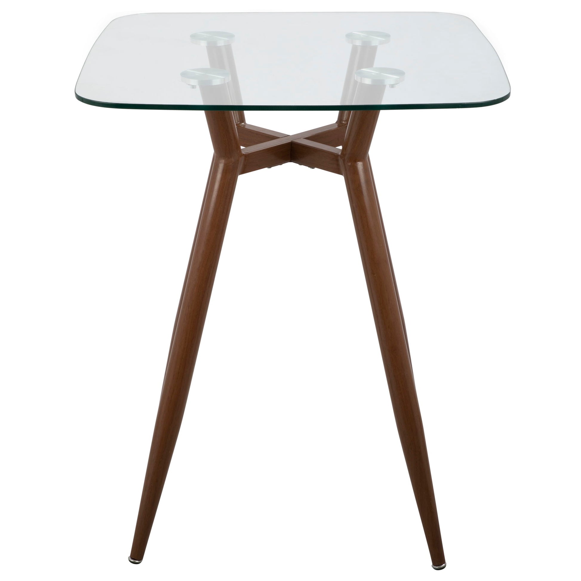 Clara - Mid Century Modern Square Table Lumi Source