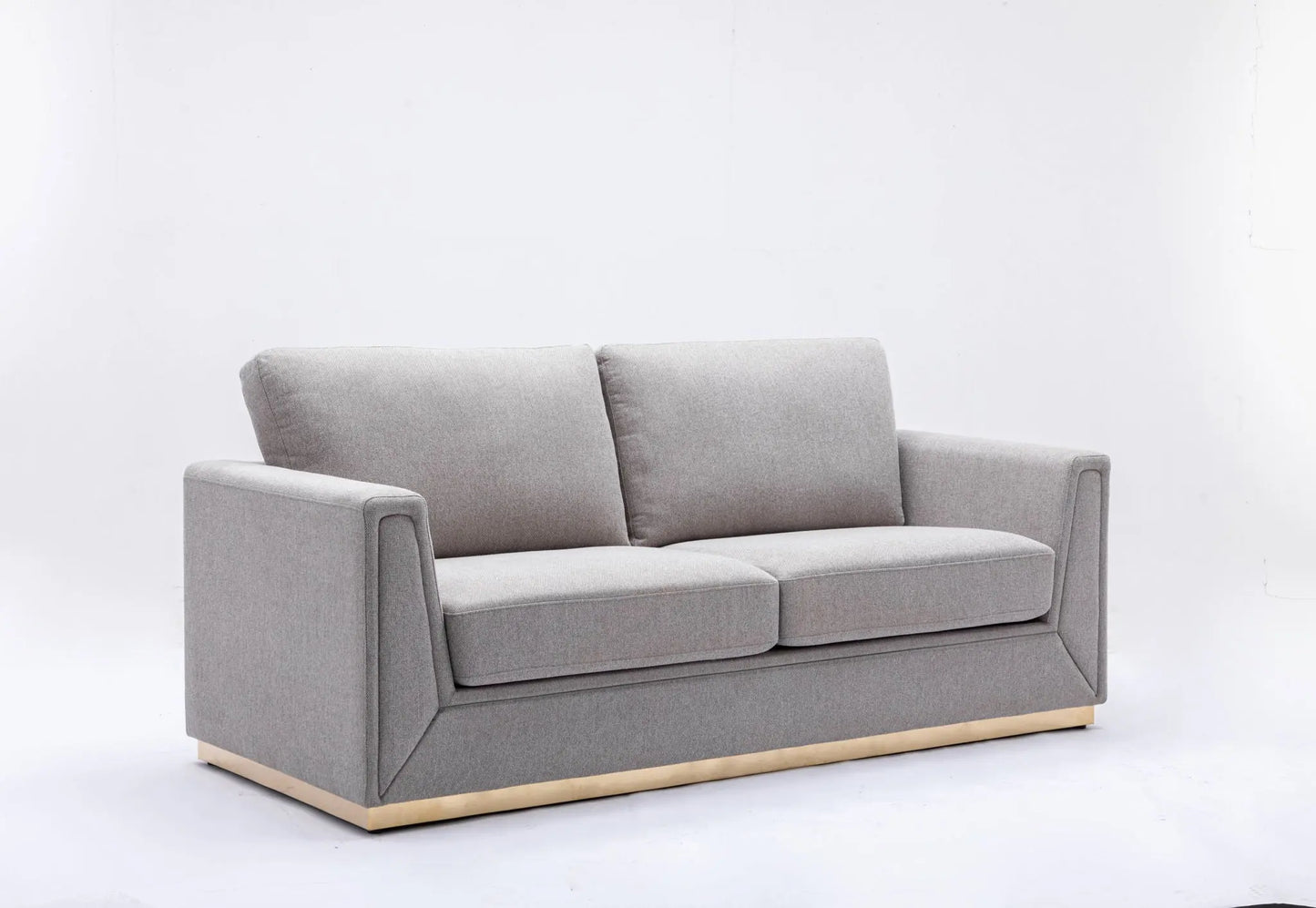 Valin - Linen Sofa For Living Room - Gray Acme