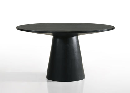 Jasper - Wide Contemporary Round Dining Table Set