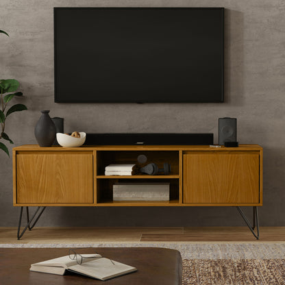 Hunter - Handcrafted TV Media Stand Simpli-Home