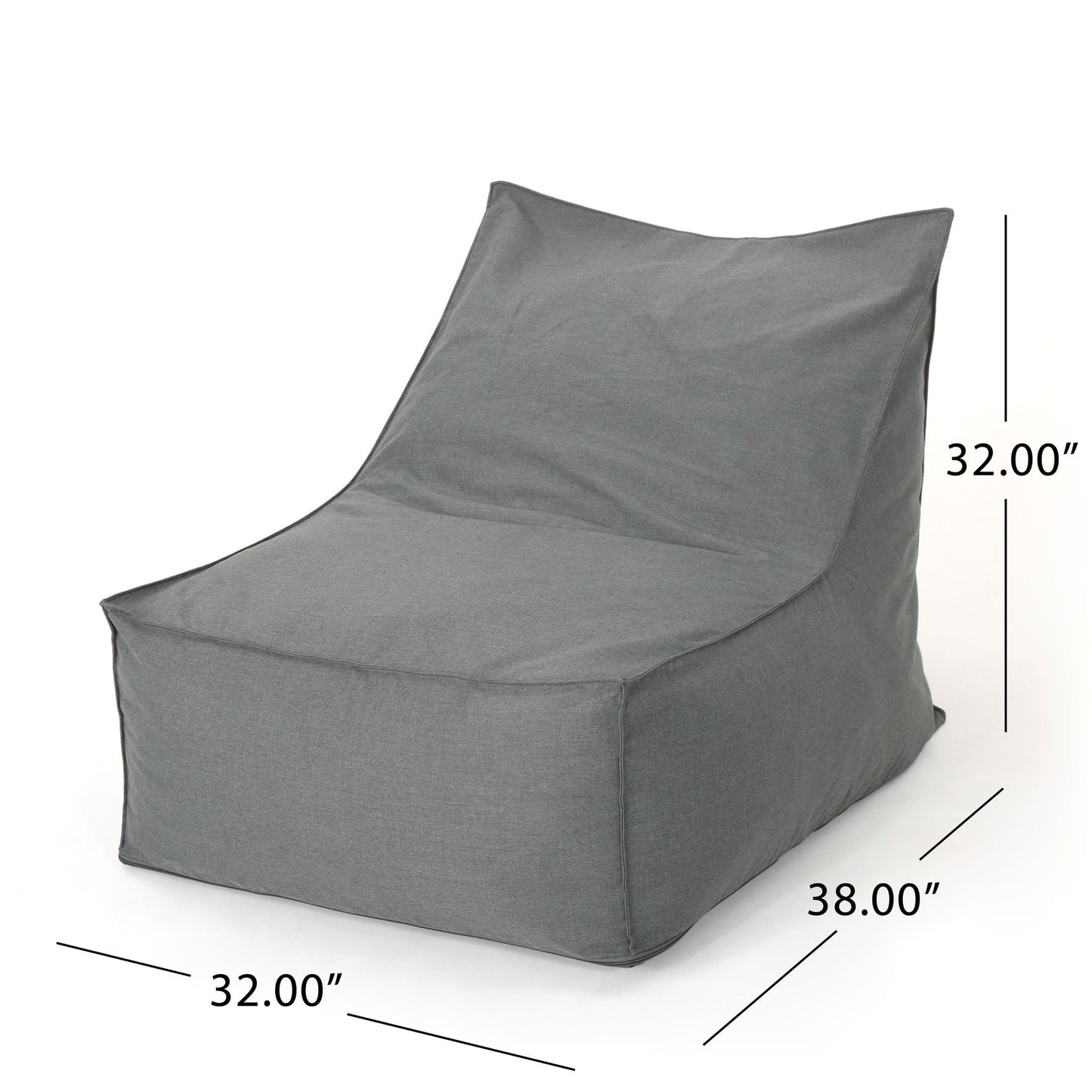 Ettie - Water Resistant Fabric Bean Bag Chair Home Essentials