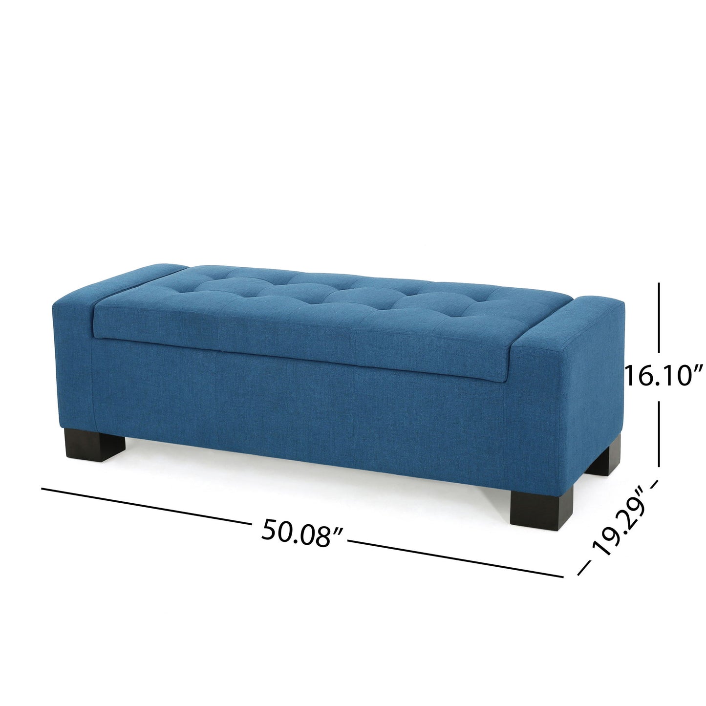 Tufted Storage Ottoman Bench Noble House