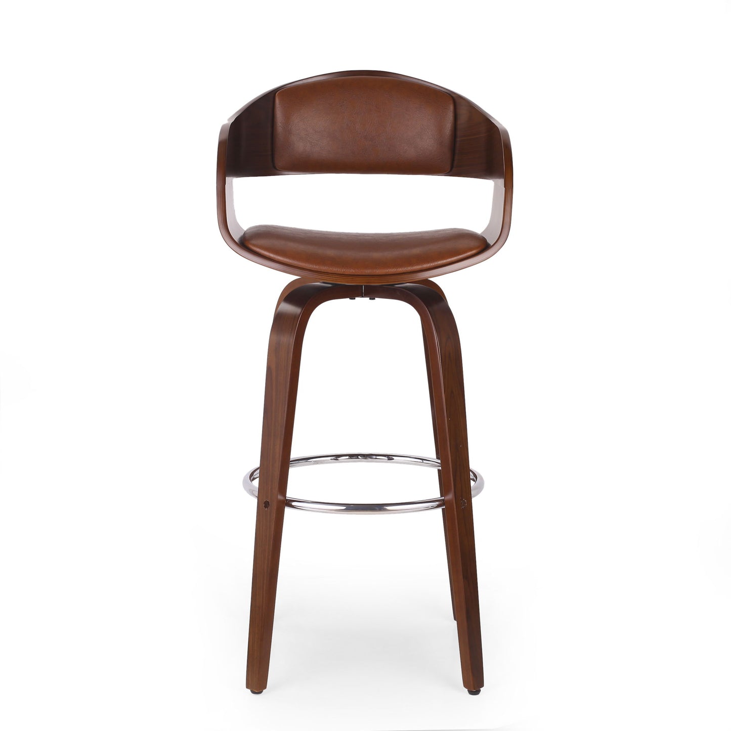 Modern Bar Stool, Swivel Function Noble House