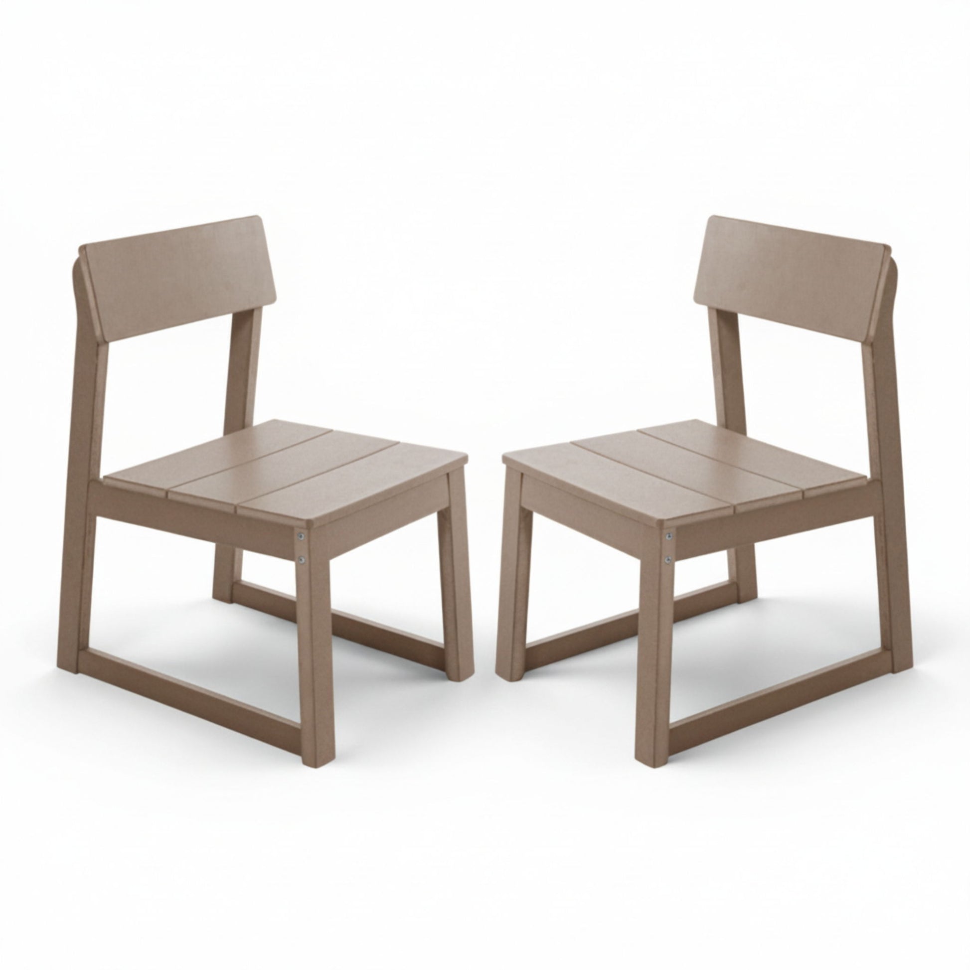 All Weather Patio Dining Chairs (Set of 2) Home Essentials