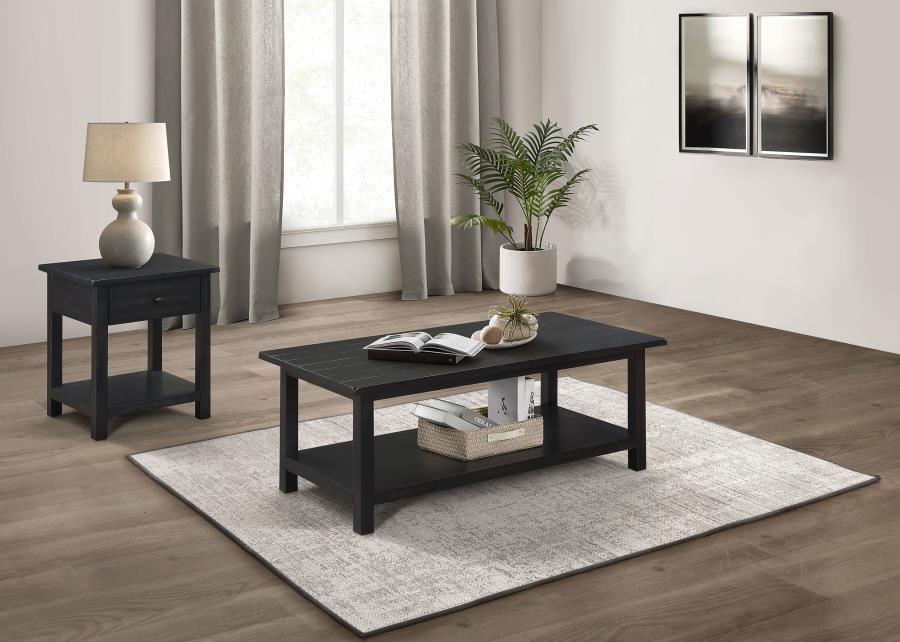 Payne - Coffee And 1-Drawer End Table Set Coaster Fine Furniture