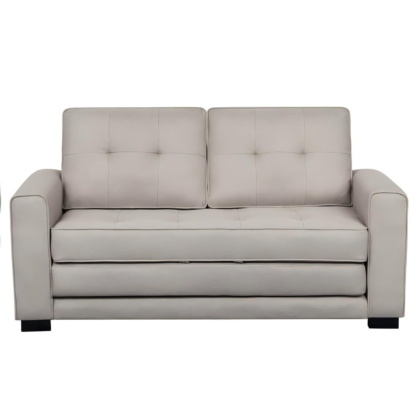 Upholstered Pull Out Sleeper Loveseat US Pride