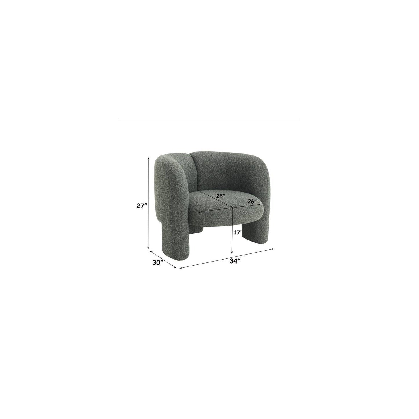 Pemba - Accent Chair - Green Acme