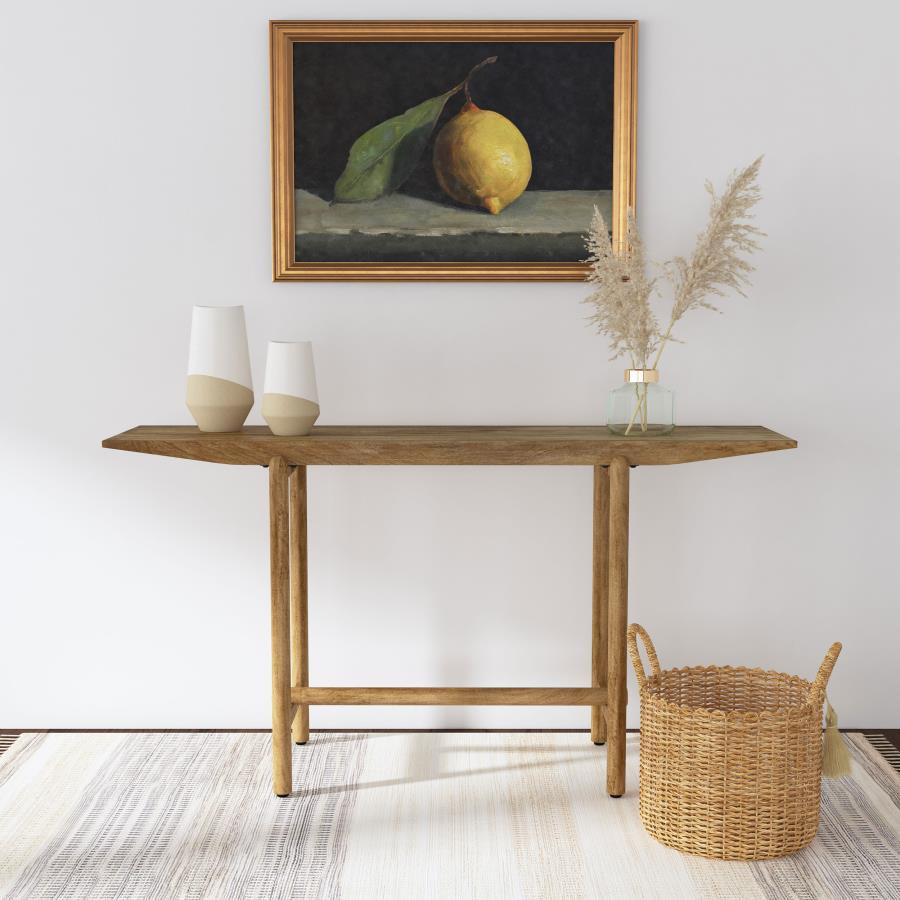 Darius - Solid Wood Entryway Console Table - Mango Coaster Fine Furniture