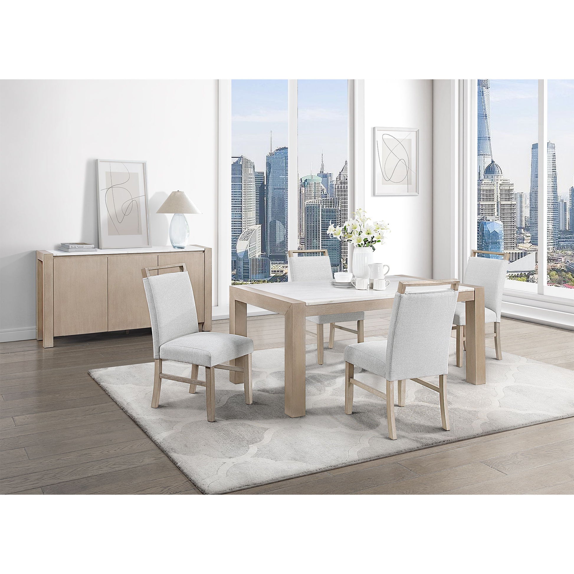 Vanilla - Buffet - Beige / Light Natural Global Furniture USA