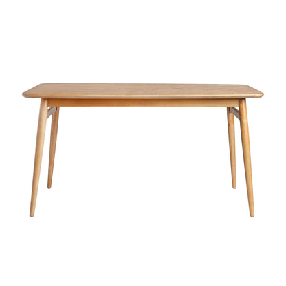 Mid-Century Modern Wood Tapered Legs Dining Table Walker Edison