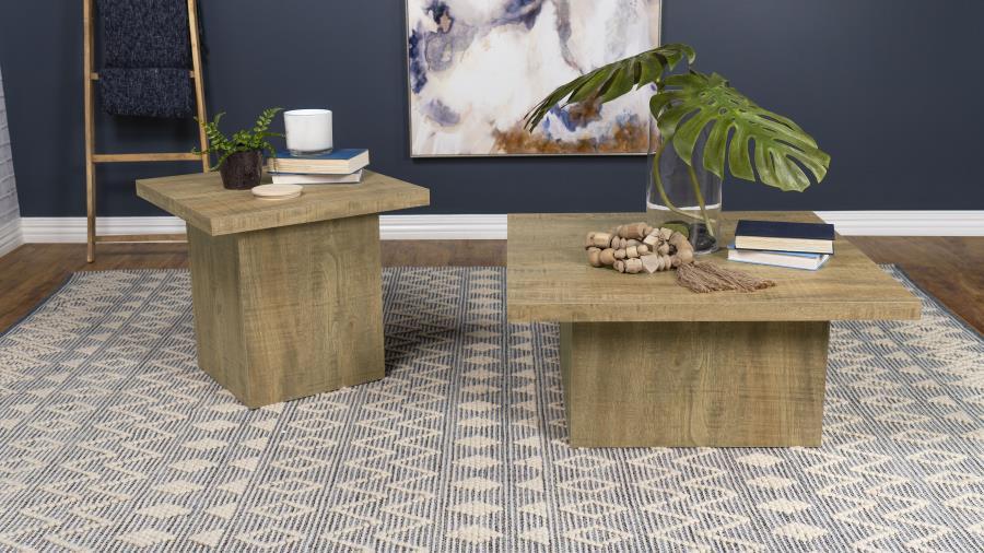 Devar - Square Coffee Table Set Coaster Fine Furniture