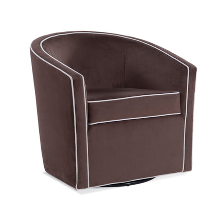 Kendall - Swivel Chair With Barrel Back Design Ridgecrest Home