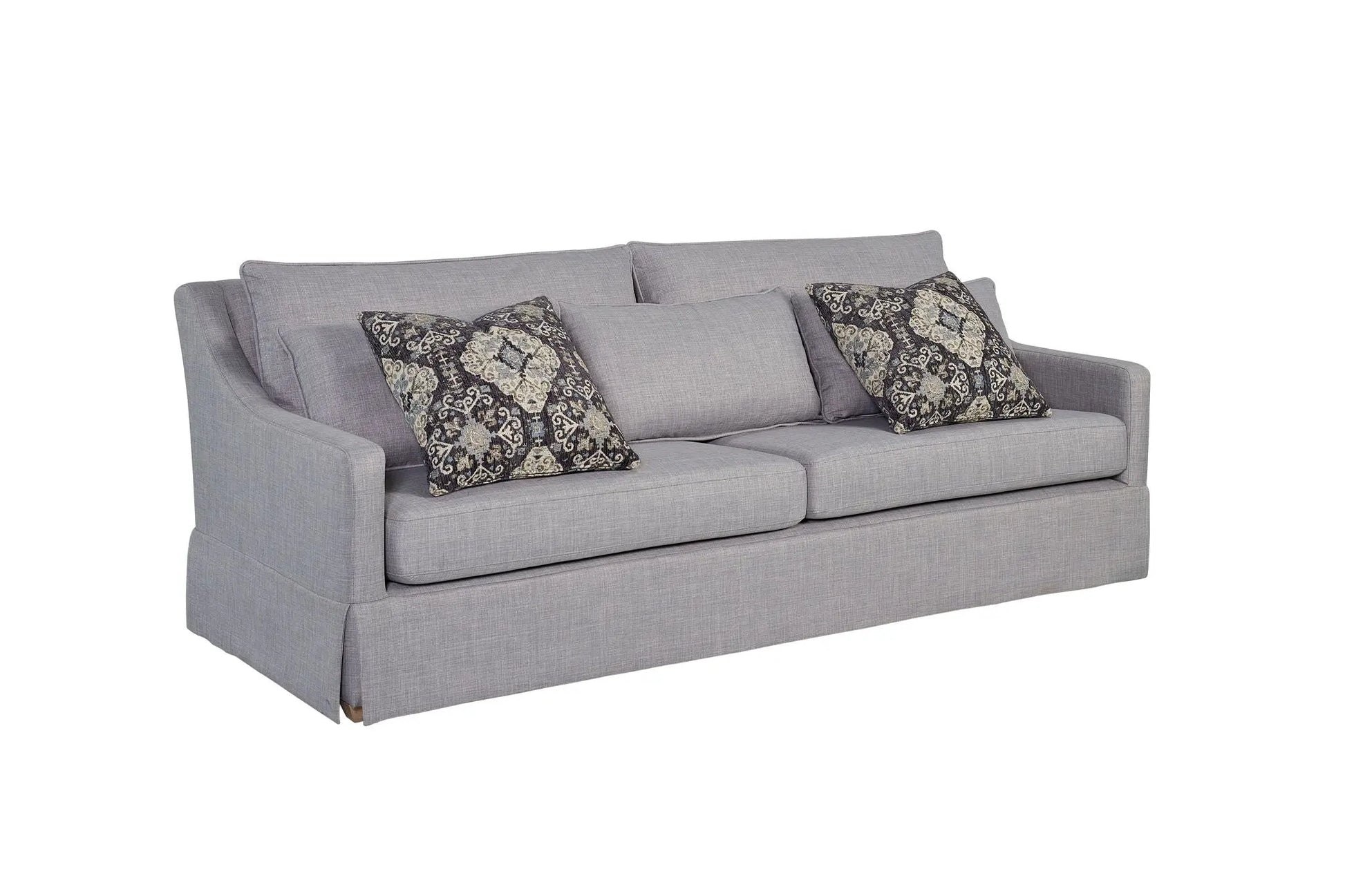 Sofa With 3 Reversable Cushions And 2 Pillows Bernards Furniture