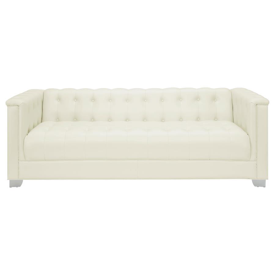 Chaviano - Upholstered Track Arm Sofa Set CoasterElevations