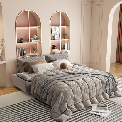 Queen Pull Out Bed, 3 In 1 Convertible Sleeper Sofa Home Essentials