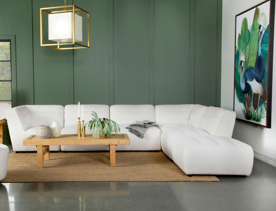 Sunny - Upholstered Modular Sectional Sofa CoasterElevations