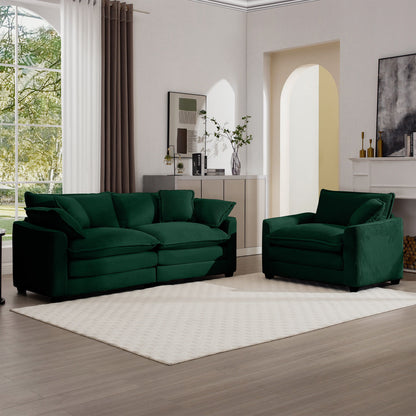 Elegant Oversized Sectional Sofa Set With Deep Seats And Flexible Layout Home Essentials