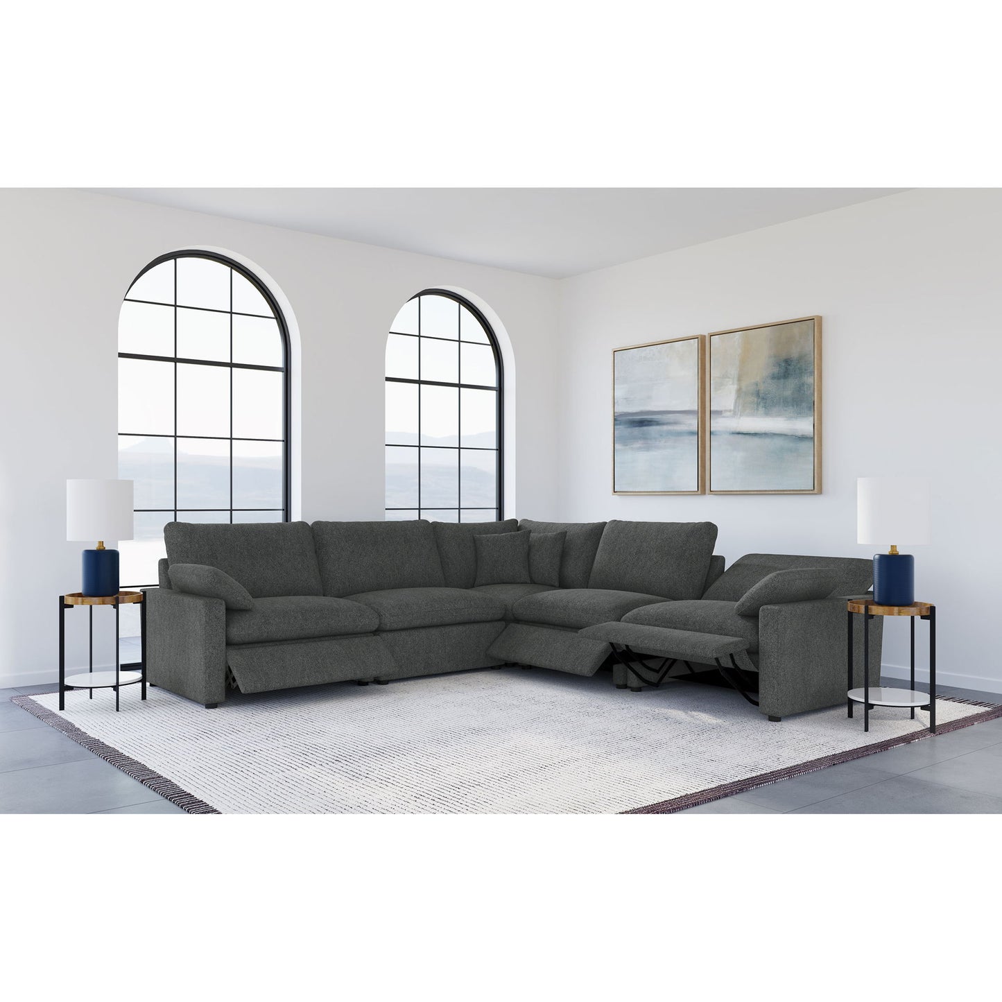 Hollander - Power Reclining Sectional Furniture Max