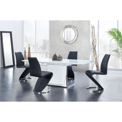 Marcus - Horseshoe Dining Chairs (Set of 2) Global Furniture USA